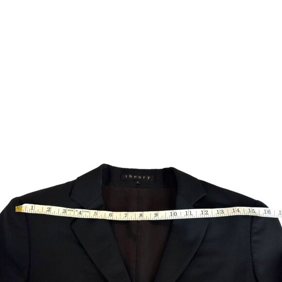 Theory Elegant Black Blazer - Picture 6 of 11